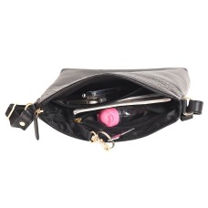 ASHIBO Sling Bag For Women Girls Croco Embossed Printed Leather & Nappa Genuine Leather With Keyring Holder Crossbody Bag  Coco Burgundy