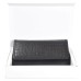 ASHIBO Continental Clutch Wallet For Women Croco Embossed Printed Leather & Nappa Genuine Leather With ID Windows RFID Blocking Technology with Zippered Pocket Multi Card Case Slots Coco Black