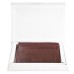 ASHIBO Card Holder For Men Women Credit Card & Business Multi Card Case Waxed Vegetable Tanned Finished Genuine Leather Coin Purse Brown