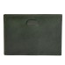 ASHIBO Card Holder For Men Women Credit Card & Business Multi Card Case Waxed Vegetable Tanned Finished Genuine Leather Coin Purse Green
